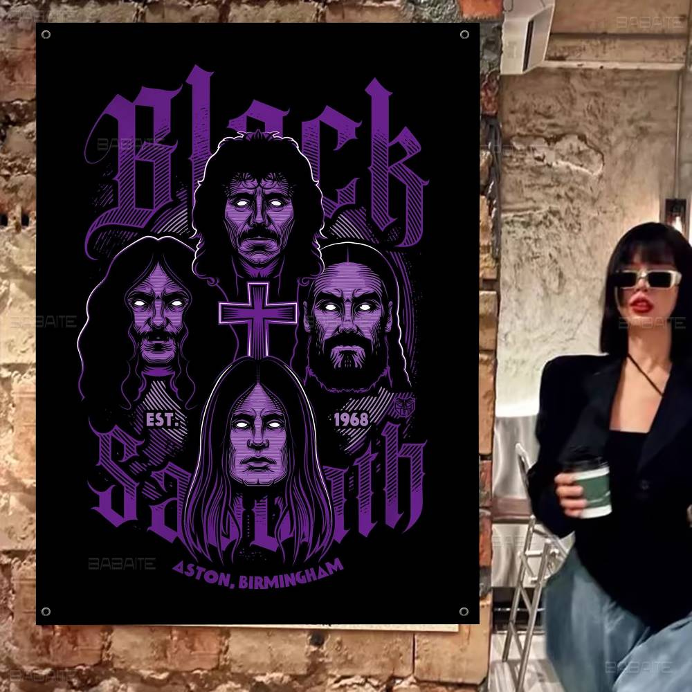 Commercial Printing Companies Usa - Black Sabbath Heavy Metal Impresión avanzada