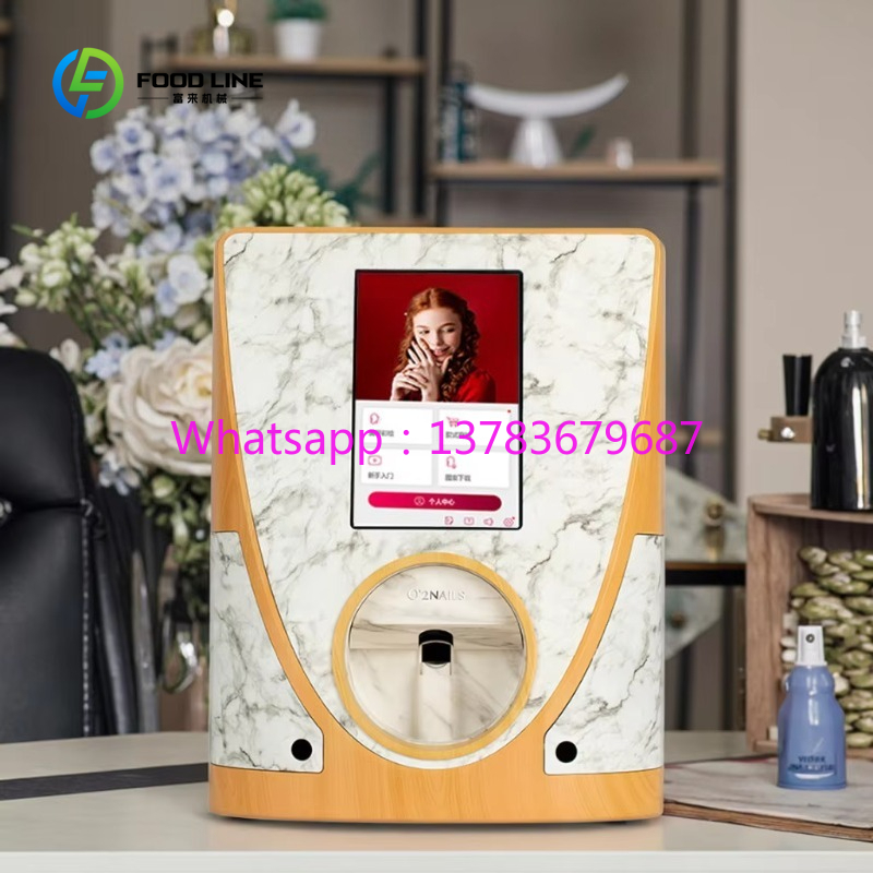 Commercial Nail Printing Machine - Impresora de Uñas 3D Comercial Personalizada
