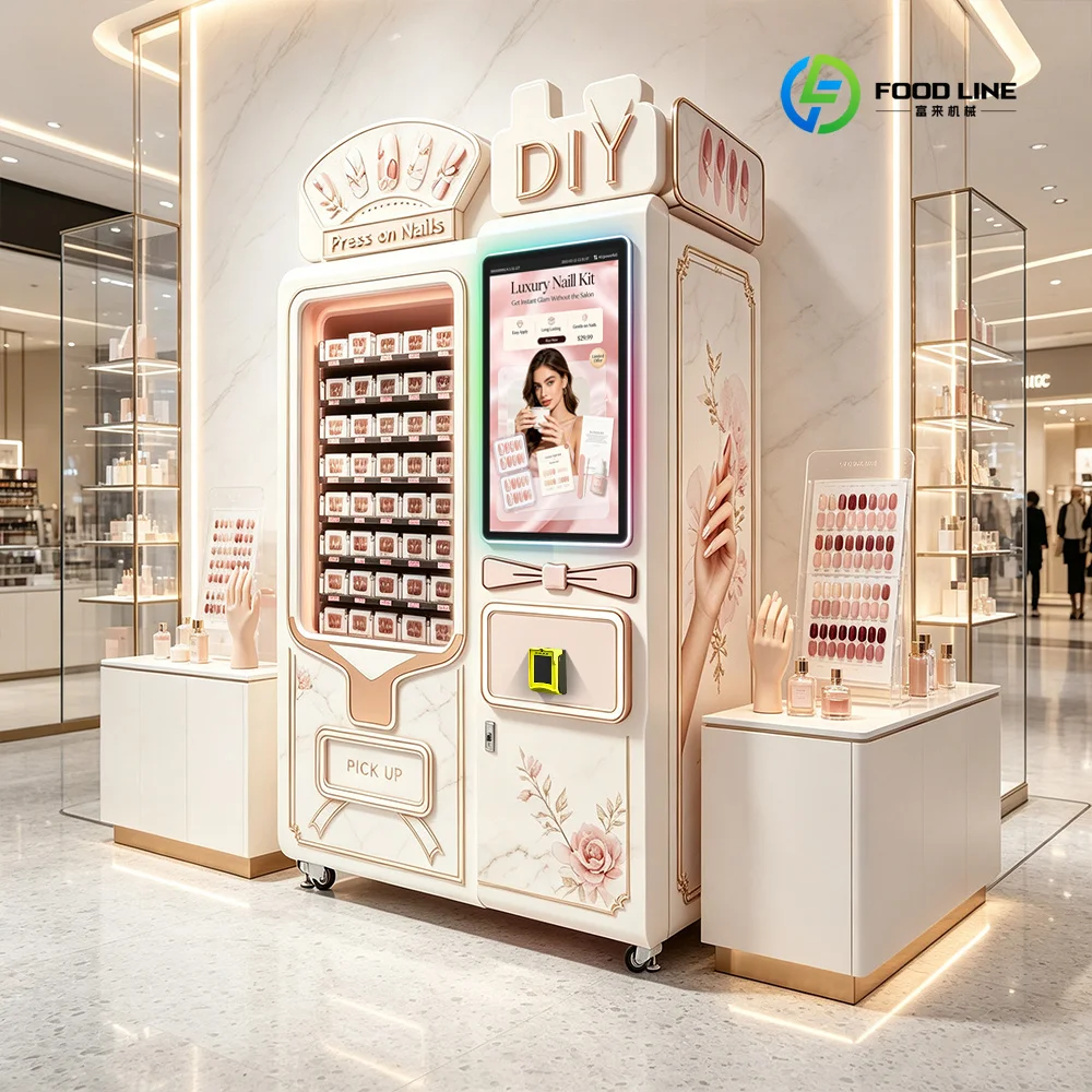 Commercial Nail Printing Machine - Máquina Expendedora Comercial de Uñas FL,