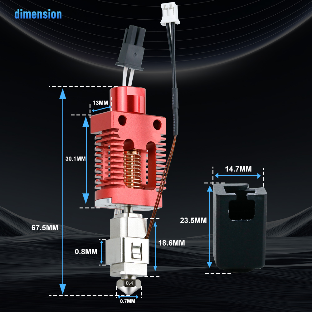 Kit Hotend para Creality Ender - Creality Printer Ender 3 reseña y precio