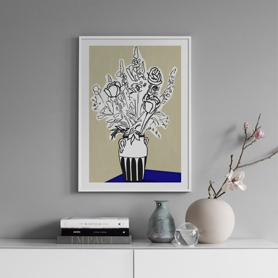 Línea geométrica abstracta, ro - Direct To Garment Ink reseña y precio