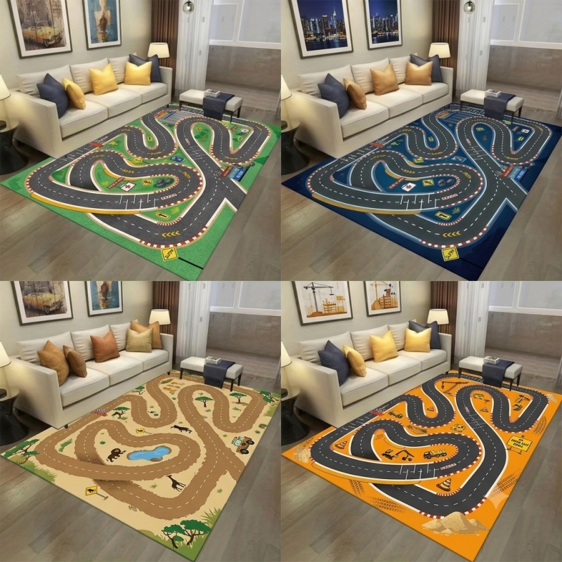 Alfombra de juego con diseño d - Commercial Road Printing reseña y precio
