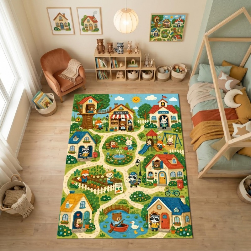 Alfombra con Estampado de Pist - Commercial Road Printing reseña y precio