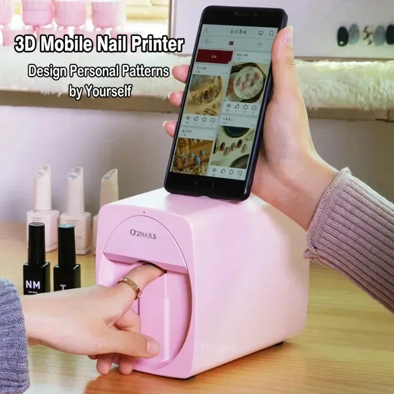 Impresora de Uñas Portátil 3D  - Commercial Nail Printing Machine reseña y precio