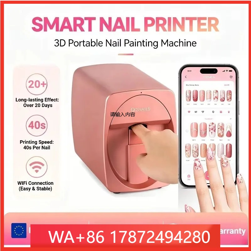 Impresora de Uñas Portátil 3D  - Commercial Nail Printing Machine reseña y precio